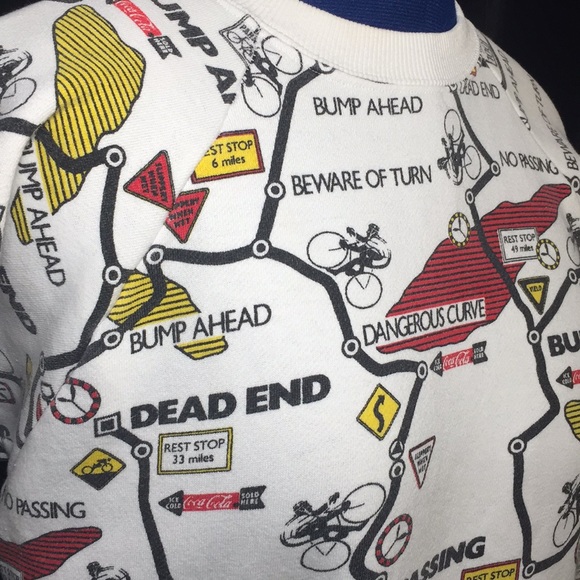 Rare AUTHENTIC Coca Cola Vintage sweater Size S - Picture 5 of 8